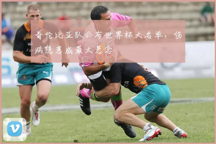 哥伦比亚队公布世界杯大名单，伤病隐患成最大悬念